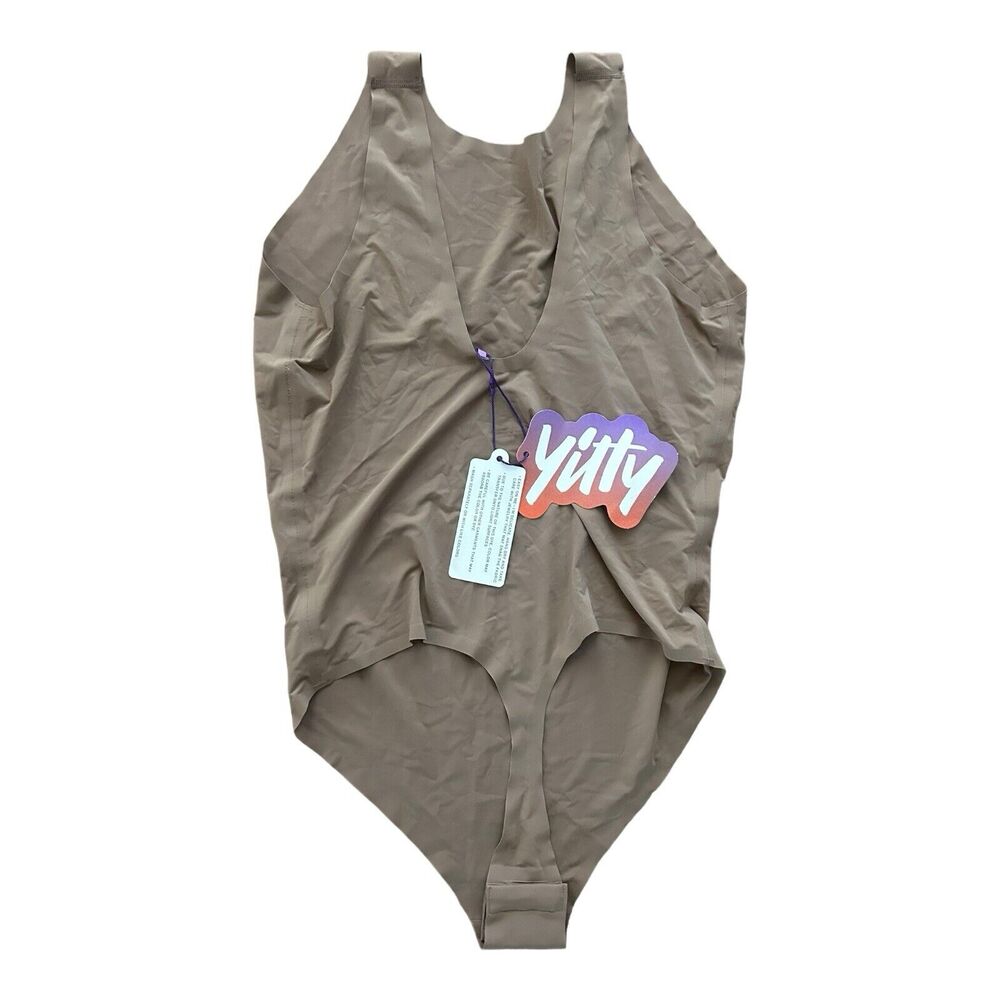 YITTY Womens Smoothed Reality Thong Bodysuit L‎ - Picture 3 of 4